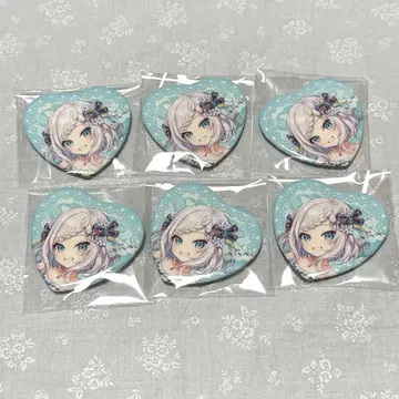 니지산지*아루스 알마루 준브라 하트 캔뱃지