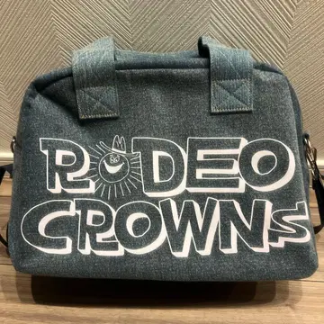 택 포함 RODEO CROWNS 보스턴 백 데님 블루
