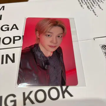 BTS ARIRANG 지민 럭키 드로우 트레이딩 카드