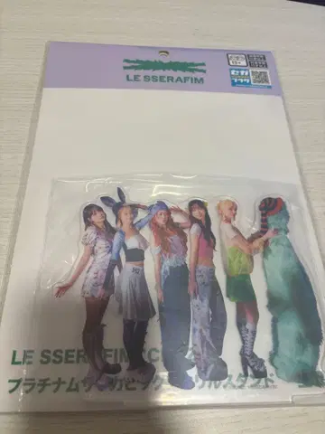 LE SSERAFIM 아크릴 스탠드 5인 세트