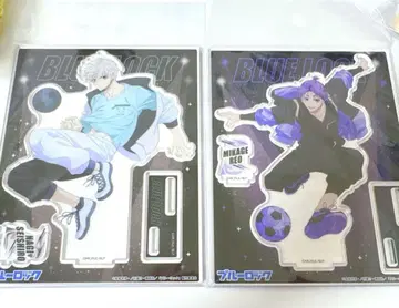 블루 록 아크릴 스탠드 아크스타 나기 세이시로 미카게 레오