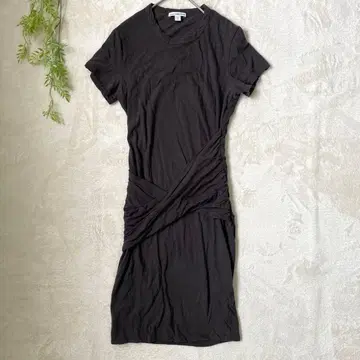 [ 새상품급 ] JAMES PERSE 원피스 반팔 스트레치 저지 린넨