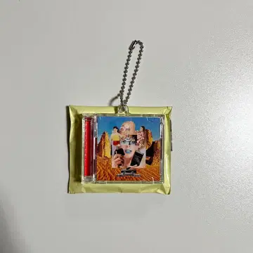 마카로니 연필 CD풍 키링 LiKE