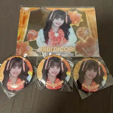 일일니코리 캔뱃지 3개 세트