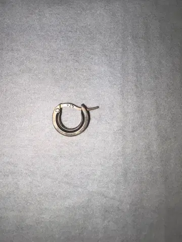 925 실버 후프 귀걸이 (한쪽 귀용)