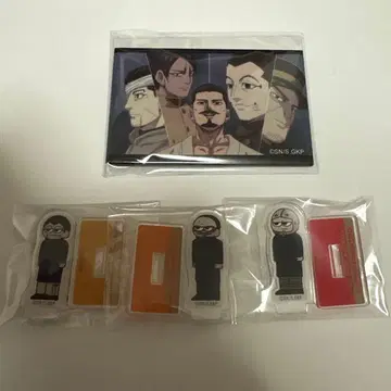 골든 카무이 지로리 아크릴 스탠드 츠루미 우사미 니카이도