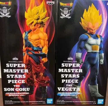 2체 드래곤볼 SMSP 손오공 베지터 세트 원기옥 축제