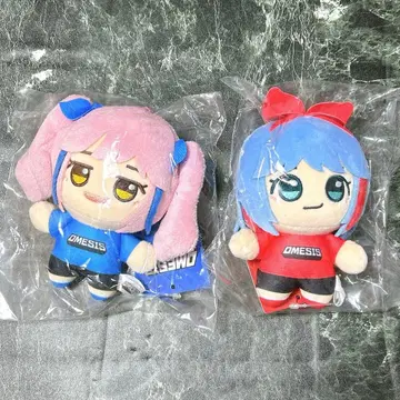 오메가 시스터즈 오메시스 마스코트 키링 봉제 인형 리오 레이