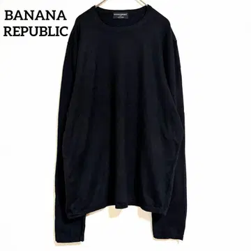 얇은 소재 니트 긴팔 크루넥 블랙 무지 심플 봄/가을 고급 실루엣