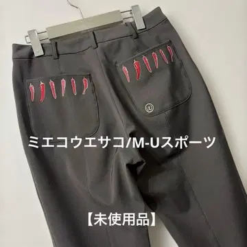 [ 미사용품 ] 미에코 우에사코 M-U 스포츠 팬츠 반바지 골프웨어
