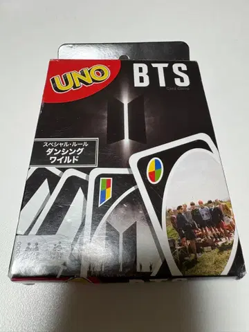 UNO BTS 카드 게임 새상품 상자 파손 있음