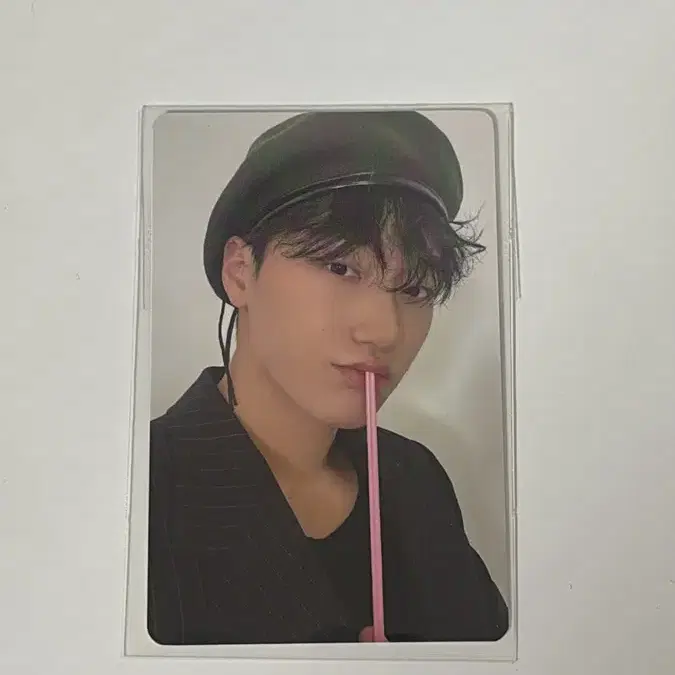 Ateez Choi San Signed Polaroid | Bunjang Global