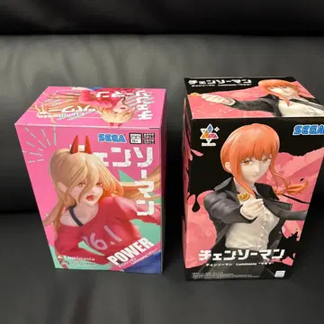 체인소 맨 Luminasta 마키마&파워 피규어