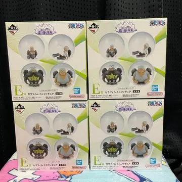 원피스 제일복권 세라핌 미니 피규어 전 4종