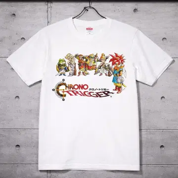 크로노 트리거 셔츠 화이트