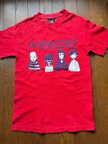 Weezer 라이브 T-셔츠