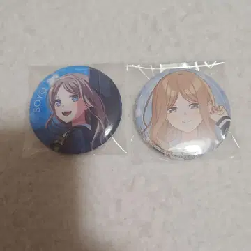 뱅드림 MyGO!!!!! CRYCHIC 나가사키 소요 캔뱃지 2개 세트