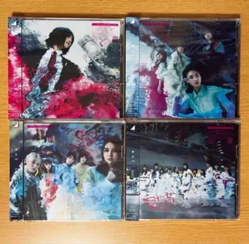 사쿠라자카46 Startover! TypeA,B,C,D 4장