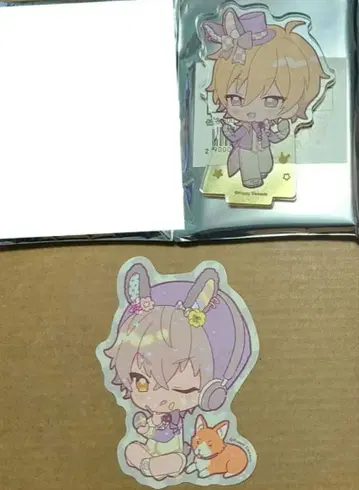 앙상블 스타즈 애니카페 아크릴 스탠드 스티커 2점