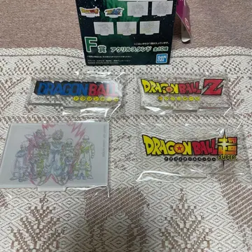 드래곤볼 제일복권 아크릴 스탠드 4개 세트