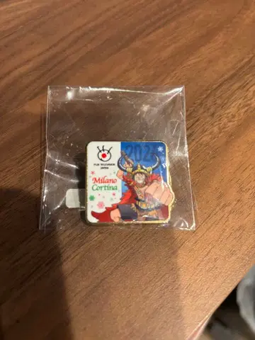 밀라노 코르티나 올림픽 원피스 핀 배지