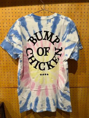 BUMP OF CHICKEN 타이다이 패턴 T셔츠 L 사이즈