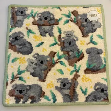 러브리 바이 페이러 미사용 새상품 호노보노 코알라 손수건