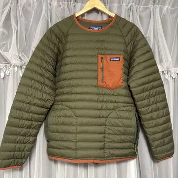 Patagonia 남성용 사이렌트 다운 크루
