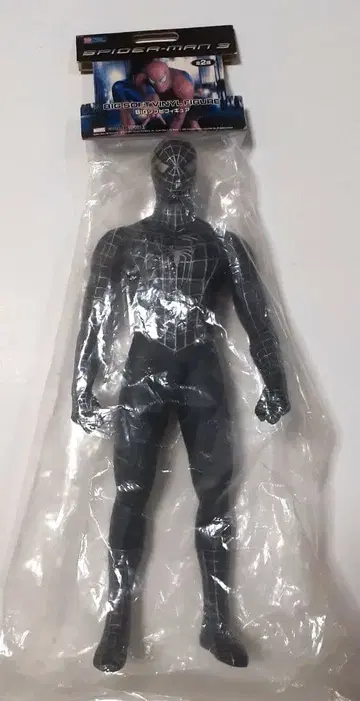 스파이더맨 BIG 소프트 비닐 피규어 블랙 스파이더맨