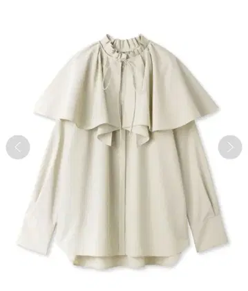 [ emmi atelier ] 하이넥 멀티 컬러 블라우스