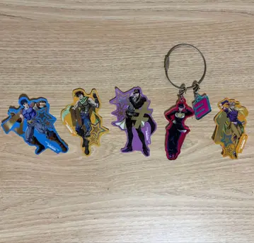 죠죠의 기묘한 모험 마츠키요 스티커 키링 쿠죠 죠타로 히가시카타 죠스케