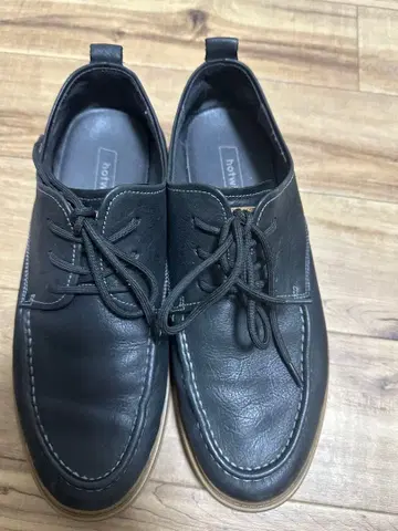 남성용 가죽 신발 26.0cm 블랙 캐주얼 비즈니스 슈즈