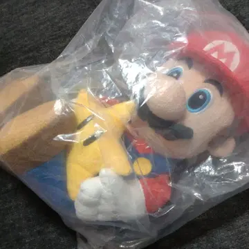 슈퍼 마리오 제일복권 마리오의 말하는 봉제 인형 with 슈퍼스타