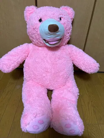 핑크 곰 곰 봉제 인형