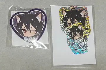 앙스타 난자타운 사쿠마 레이 캔뱃지 스티커 2점 UNDEAD 2