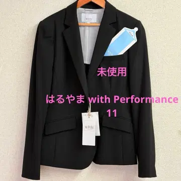 새상품 하루야마 with Performance 자켓 11AR 블랙