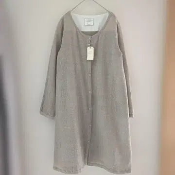 이치 베이지 울 원피스 일본제 택 포함 미사용품 이치