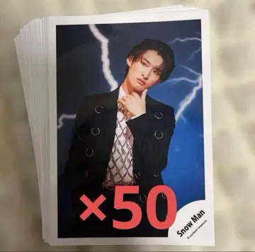 Snow Man 무카이 코지 공식 사진 묶음 판매