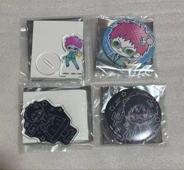 사이키 쿠스오의 재난 POP 아트 네온사인 아트 사이키 4종 세트