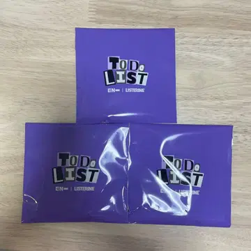 ENHYPEN 리스테린 미개봉 3개 세트