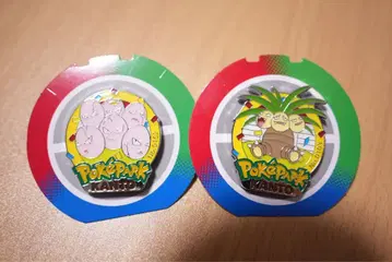 포켓파크 칸토 핀 배지 세트 타마타마 나시