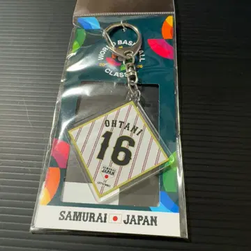 WBC 사무라이 재팬 아크릴 키링 오타니 쇼헤이 정사각형