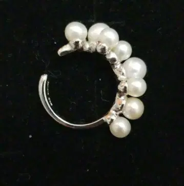 쥬에테 실버 925 펄 이어커프