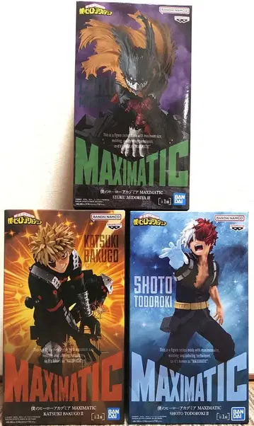 나의 히어로 아카데미아 MAXIMATIC 피규어 3체 세트