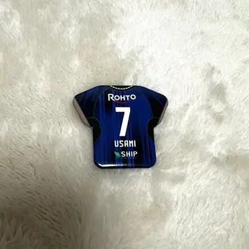 감바 오사카 우사미 타카시 2025 시즌 유니폼형 캔뱃지