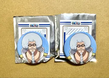 ONE PIECE 무기와라 스토어 해군 조직도 캔뱃지 센고쿠 2세트