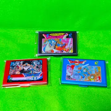 레어 드래곤 퀘스트 25주년 기념 굿즈 명함 케이스 미개봉 3세트