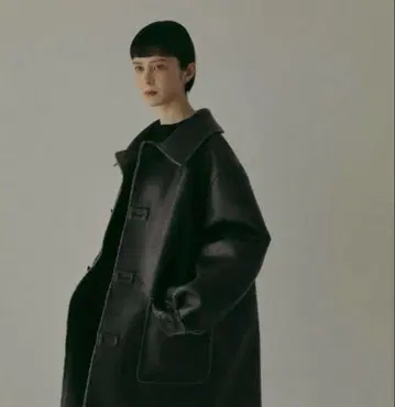 THINKFUR 본딩 플라이트 재킷 다크 브라운