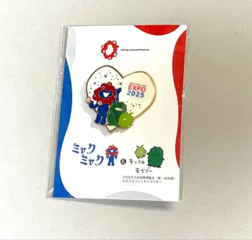 먀쿠먀쿠 모리조 핀 배지 만박 다정한 하트