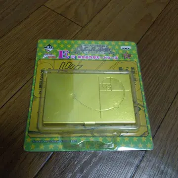 죠죠의 기묘한 모험 스틸 볼 런 황금 직사각형 카드 케이스